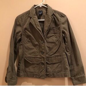 GAP Women's Khaki Blazer